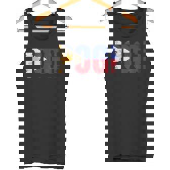 Pogi フィリピンのスラングとフィリピン国旗。 タンクトップ - Kawaiitshirt