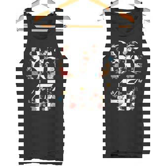 Political 8647 フローラル アンチトランプ タンクトップ - Kawaiitshirt