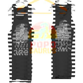 Popoaurus Grandpa Dinosaure Famille Assortie Fête Des Pères Débardeur e - Cadeauxyz