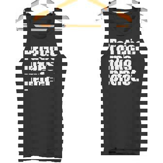 Practice Makes Perfect 継続は力なり 英語 文字入り 格言 黒 他カラー メンズ レディース タンクトップ - Kawaiitshirt