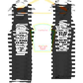 I Put Ketchup On My Ketchup トマトマスタード ハロウィンチーム 長袖tシャツ タンクトップ - Kawaiitshirt