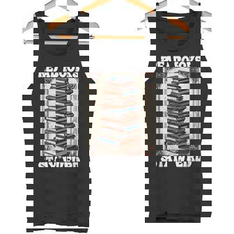 Read Bookstay Weird Bookworm Reading Book Lover Book タンクトップ - Kawaiitshirt
