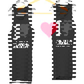 Red Heart I Love Zarina タンクトップ - Kawaiitshirt