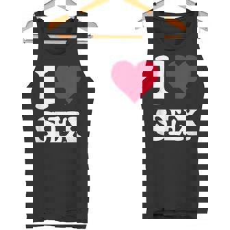 Red Heart I Loveex タンクトップ - Kawaiitshirt