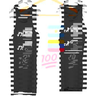 Regalo Del Patrimonio De La Bandera Argentina Yenezolana In Mangas Camiseta sin mangas - Regaloses