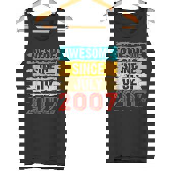 Regalos De Cumpleaños 16 Años Impresionantes Desde Julio De 2007 Camiseta sin mangas - Regaloses