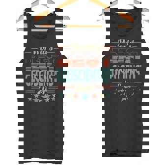 Retro Badge Worlds Best Geoscientist タンクトップ - Kawaiitshirt