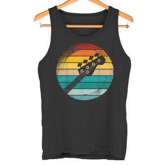 Retro Bajista Rockero Músico Instrumento Música Bajo Camiseta sin mangas - Regaloses