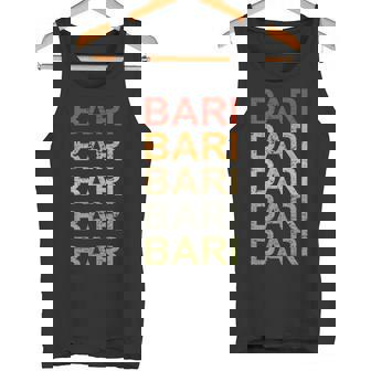 Retro Bari Italy Italiaacaciones Italia Orgullo Bari Camiseta sin mangas - Regaloses