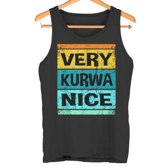 Retroery Kurwa Bonita Camisa Polonia Camisa Polska Camiseta sin mangas - Regaloses