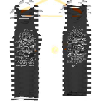 Riding In My 64 クラシック ローライダー シャツ チカーノ アート ローライダー タンクトップ - Kawaiitshirt