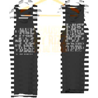 Rizz Paused 面白い ビデオゲーマー ギフト アンティーク調デザイン タンクトップ - Kawaiitshirt