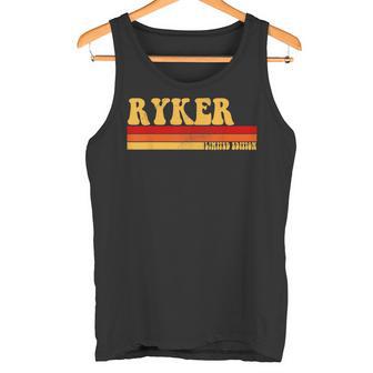 Ryker Nombre Personalizado Idea Hombres Retrointage Ryker Camiseta sin mangas - Regaloses