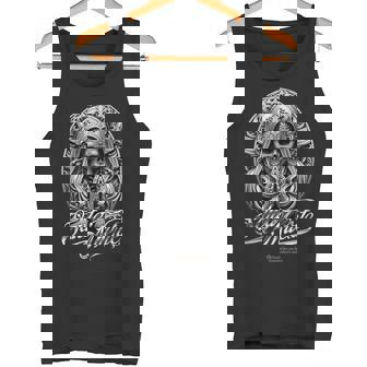 Santa Muerte En Oración Amuleto Ovaladoanta Muerte Camiseta sin mangas - Regaloses