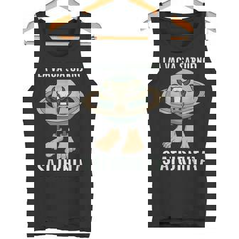 Saturnitaaca Planeta Meme Camiseta sin mangas - Regaloses