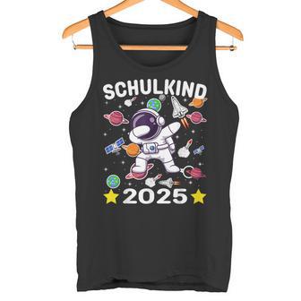 Schulkind 2025 Dabbing Astronaut Junge Boy Einschulung 2025 Tank Top - Geschenkecke
