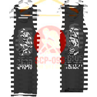 Scp-096 「シャイガイ」ホラーアートデザイン タンクトップ - Kawaiitshirt