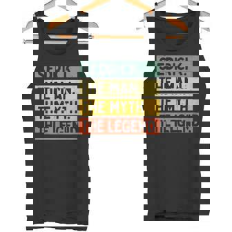 Sedrick The Man The Myth The Legend面白い パーソナライズ 引用 タンクトップ - Kawaiitshirt