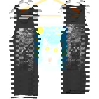 Selfie Amusant Avec Un Chat Extraterrestre Ufo La Nuit Étoilée Amoureux Des Chats Mignon Débardeur e - Cadeauxyz