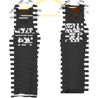 Sexual Freak 面白い言い回し皮肉なかわいいセクシーなクールなセックス タンクトップ - Kawaiitshirt