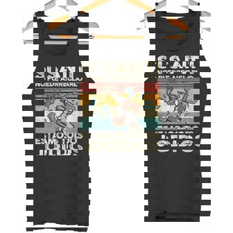 Sianti No Puede Repararlo Español Camiseta sin mangas - Regaloses