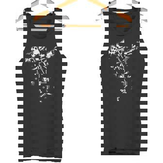 Ska Music Esqueleto Con Trompeta Jazz Estilo Música Camiseta sin mangas - Regaloses