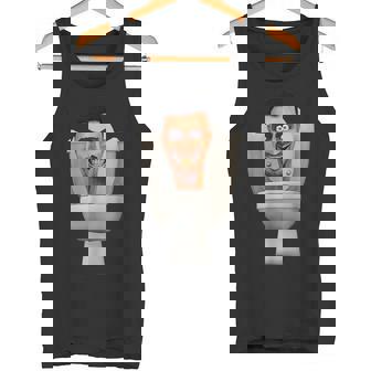 Skibidi トイレ 誕生日 男の子 スピーカーマン カメラマン テレビマン タンクトップ - Kawaiitshirt