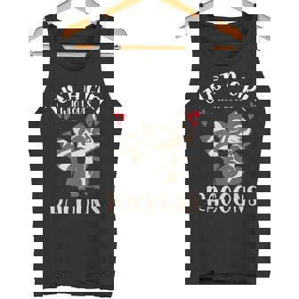 Sólo Una Chica Que Ama Los Mapaches Animal Zoo Mapache Camiseta sin mangas - Regaloses