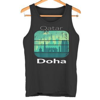 Souvenir De Doha Qatar Me Encanta Doha Qatar Camiseta sin mangas - Regaloses