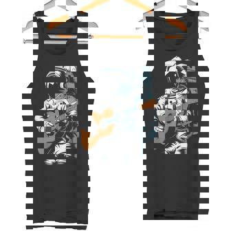 Space Guitar Astronaut Amante De La Música Guitarrista Guitarrista Camiseta sin mangas - Regaloses