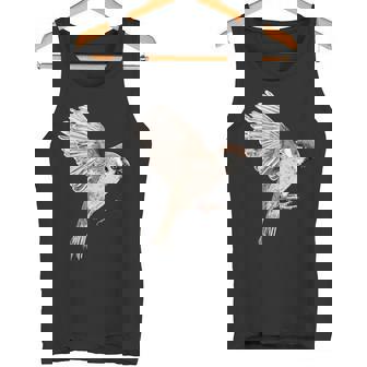 Sparrow-Spring-スズメ-春-自由-鳥-動物 タンクトップ - Kawaiitshirt