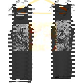 Squelette Tête De Mort Motard Rocker Crâne Moto Débardeur e - Cadeauxyz