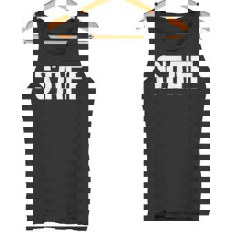 Staff Diseñoolo En Frentetaff Camiseta sin mangas - Regaloses