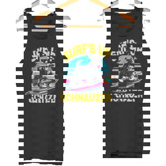 Surf Upchnauzer ファニーグラフィックtシャツ タンクトップ - Kawaiitshirt