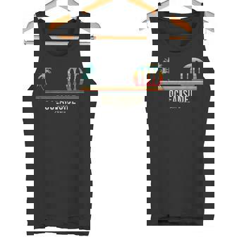 Surfista Californiaurf Oceanside ヴィンテージサーフボード タンクトップ - Kawaiitshirt