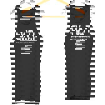 Swat スペシャル 武器と戦術警察WAT タンクトップ - Kawaiitshirt