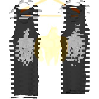 Swole Doge ミームギフトtシャツ タンクトップ - Kawaiitshirt