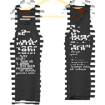 Taekwondo Maestro Definición Deportes Diversión Artes Marciales Entrenador Camiseta sin mangas - Regaloses