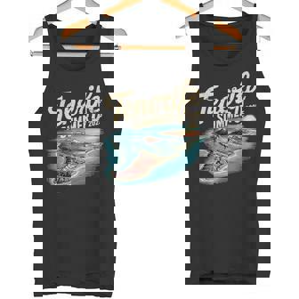 Tenerifeerano 2025Intage Island Map Beach Holiday España Camiseta sin mangas - Regaloses