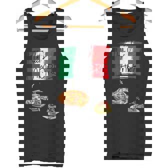 That's Amore ピザ パスタ好き イタリア料理 イタリア国旗 タンクトップ - Kawaiitshirt