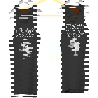 This Is Myheep Costume 羊の皮を被った狼 面白い羊 タンクトップ - Kawaiitshirt