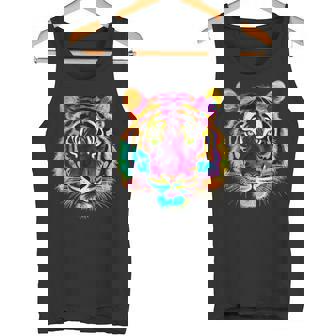 Tigre Arte Zoo Colorido Animal Tigre Camiseta sin mangas - Regaloses