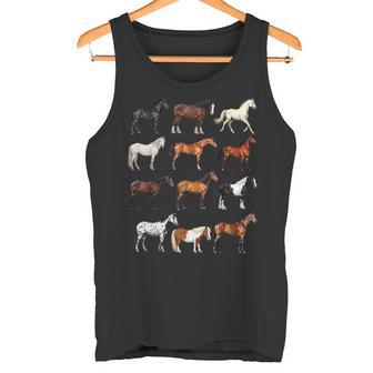 Tipos De Caballos Razas Educativas De Caballos Niños Niñas Niños Camiseta sin mangas - Regaloses
