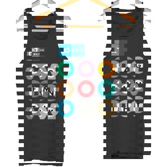 The Tokyo Metro タンクトップ - Kawaiitshirt