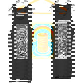 The Tower タロットカード パンケーキタワー 朝食愛好家 タンクトップ - Kawaiitshirt