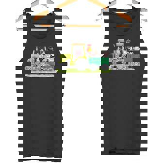 Tracteur De Ferme Avec Animaux Débardeur e - Cadeauxyz