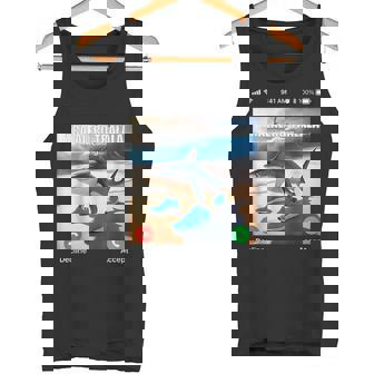 Tralalero Tralala イタリアンブレインロットミーム 電話ミーム タンクトップ - Kawaiitshirt