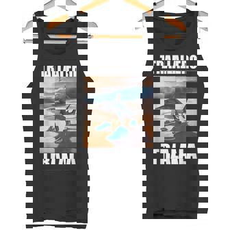 Tralalero Tralala Bootleg Brainrot イタリアン ブレイン ミーム タンクトップ - Kawaiitshirt