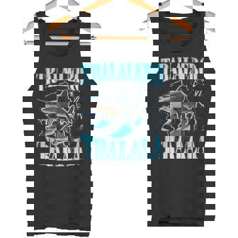 Tralalero Tralala 面白い イタリアン ブレイン ミーム ボーイズ キッズ タンクトップ - Kawaiitshirt