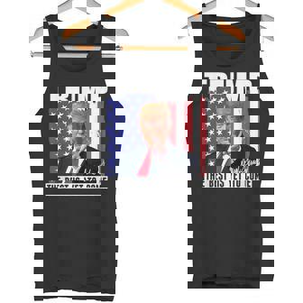 Trump The Best Is Yet To Come アメリカの国旗 ドナルド・トランプ タンクトップ - Kawaiitshirt